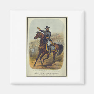 Imán Ulysses S. Grant A Caballo
