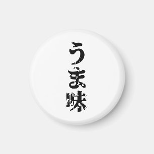 Imán UMAMI うま味 Japanese Kanji Nihongo Idioma