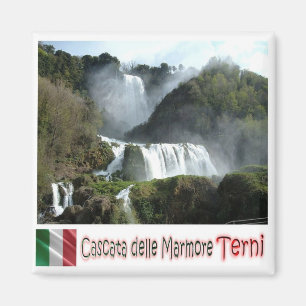 Imán UMB009 TERNI, Cataratas Marmore, Umbría, Italia, F
