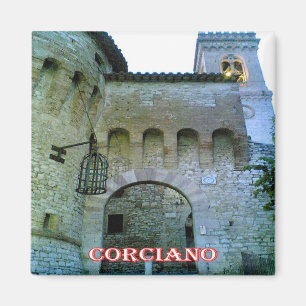 Imán UMB031 CORCIANO, Umbría, Italia, Fridge