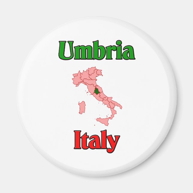 Imán Umbria Italia (Frente)
