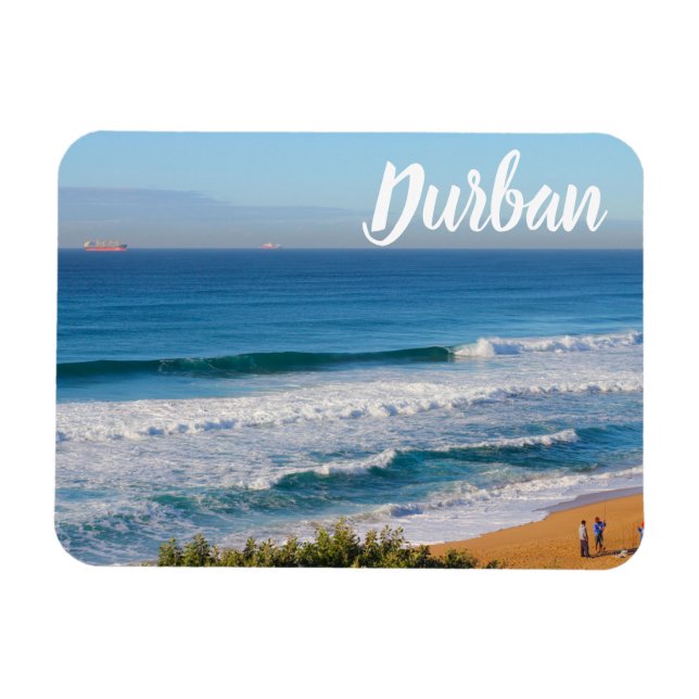 Imán Umhlanga Durban Ver Ocean Beach Sudáfrica (Horizontal)