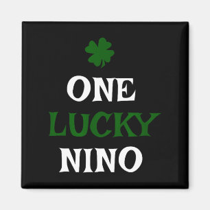 Imán Un afortunado niño día de san patricio divertido i
