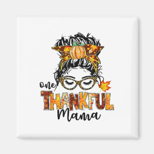 Imán Un Agradecimiento A Mamá Desordenada Bun Hair Caer