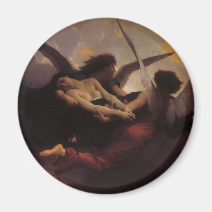 Imán Un alma llevada al cielo por Bouguereau