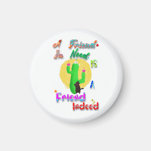 Imán Un amigo en necesidad es un amigo de verdad