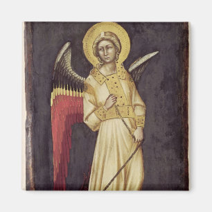 Imán Un ángel con un demonio en una cadena