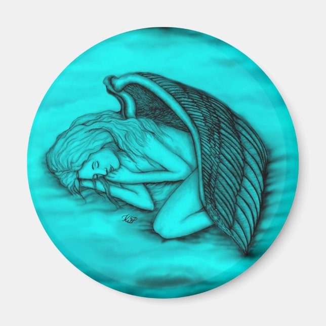 Imán Un ángel dormido (Frente)