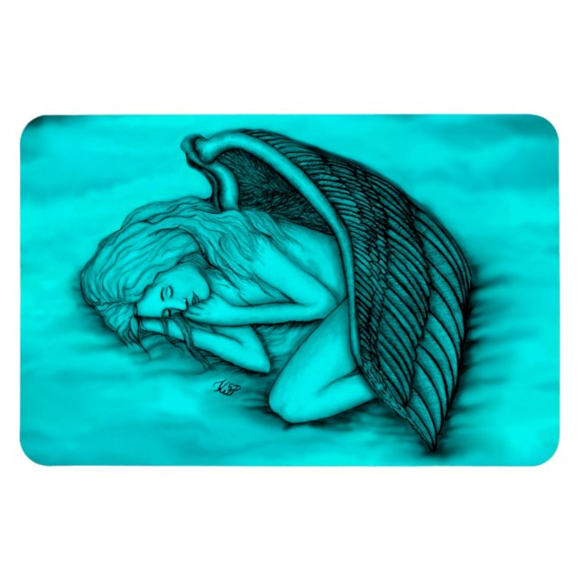 Imán Un ángel dormido (Horizontal)