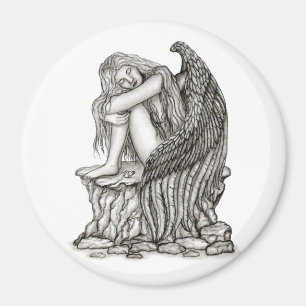 Imán Un ángel dormido en la piedra