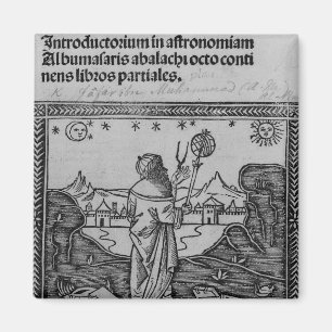 Imán Un astrónomo stargazing