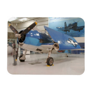 Imán Un avión de combate F-6F Hellcat de la Segunda Gue