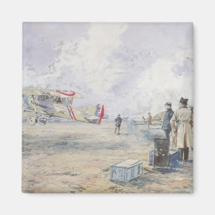 Imán Un avión que saca, 1913