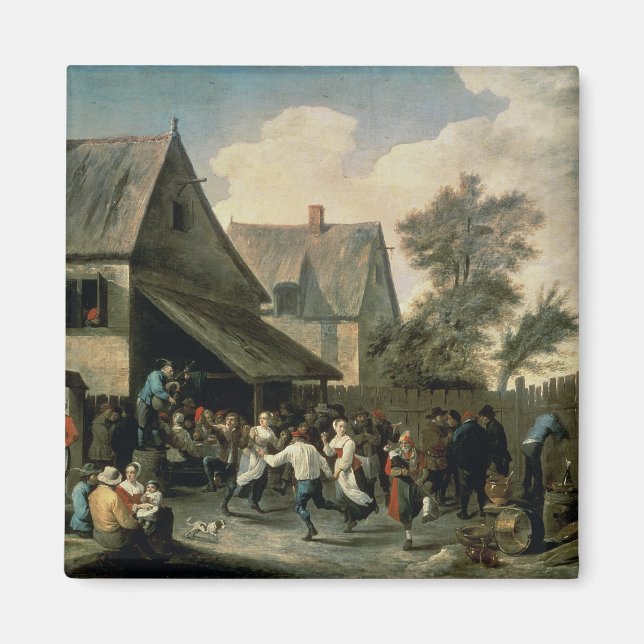 Imán Un baile rural (Frente)