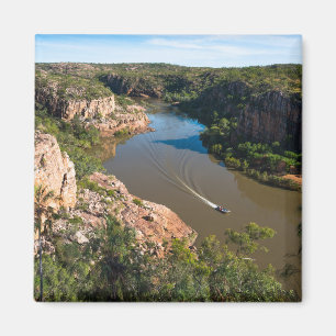 Imán Un barco en la desfiladero de Katherine Australia