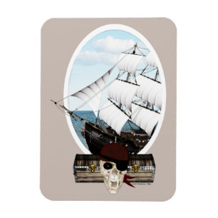 Imán Un barco pirata