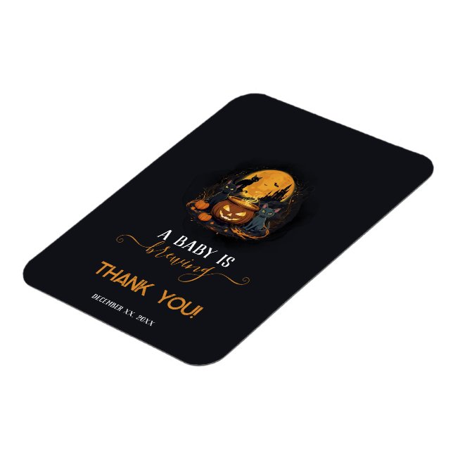 Imán Un bebé se está preparando para el Baby Shower de  (Lado Izquierdo)