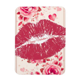 Imán Un beso para ti en el día de San Valentín