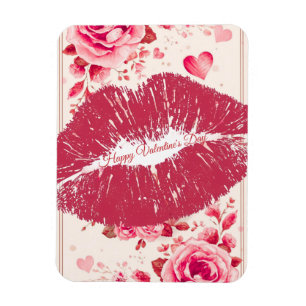 Imán Un beso para ti en el día de San Valentín