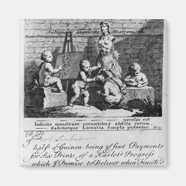 Imán Un billete de suscripción para 'A Harlot's (Frente)