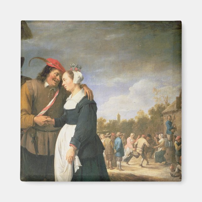 Imán Un Boda campesino, 1648 (Frente)