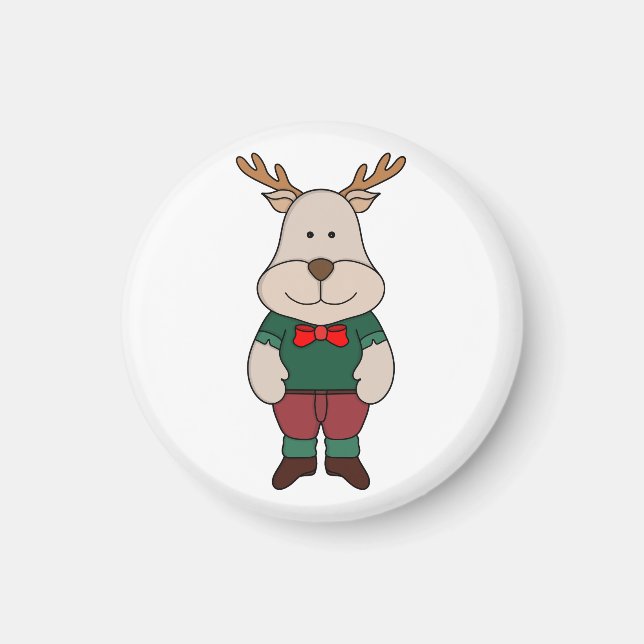 Imán Un bonito ciervo (Frente)