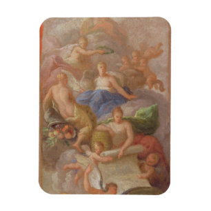 Imán Un bosquejo de gratitud coronado por la paz, con o