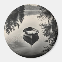 Imán Un bote en el río