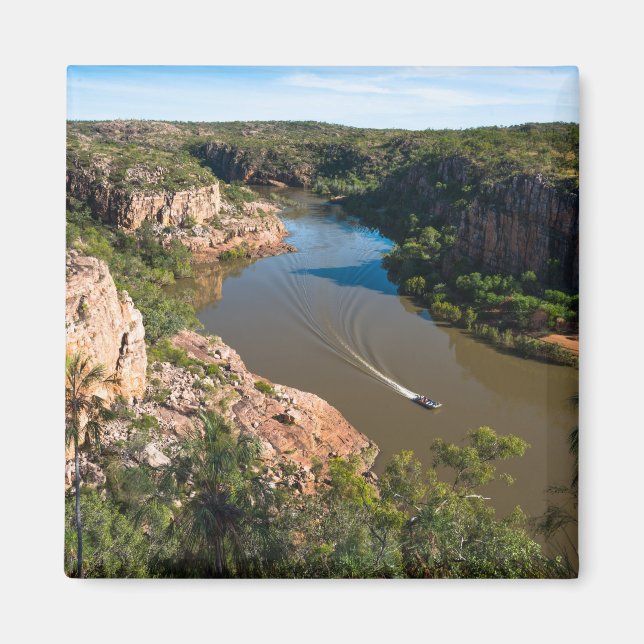Imán Un bote en la desfiladora Katherine Australia (Frente)