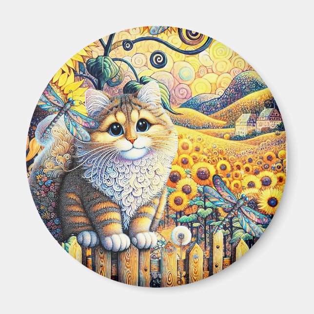 Imán Un brillante día soleado (Frente)