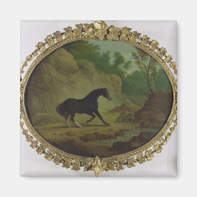 Imán Un caballo asustado por una serpiente, 1792 (aceit (Frente)