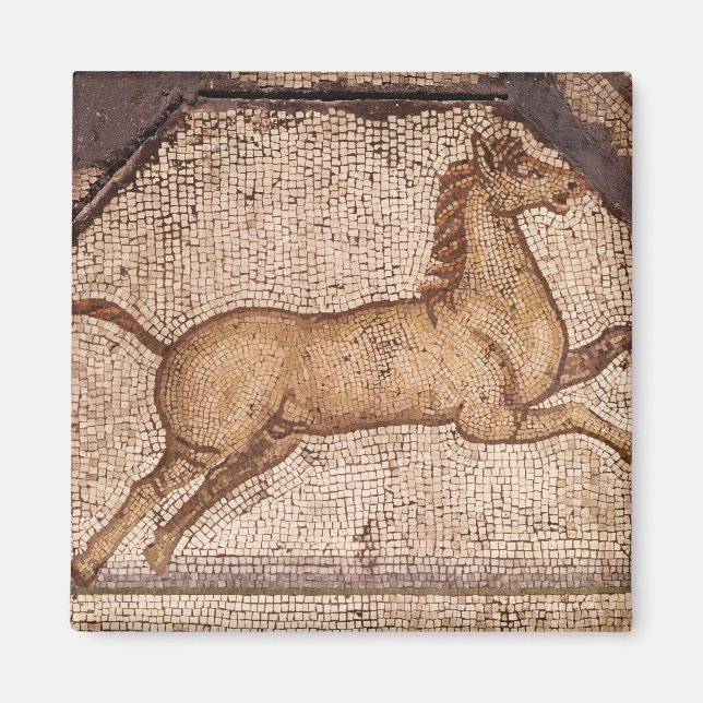 Imán Un caballo, detalles de Orfeo Encantando a los Ani (Frente)