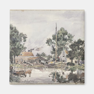Imán Un canal en La Haya, 1868
