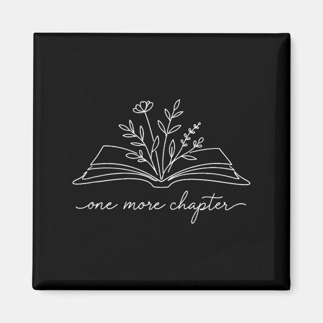 Imán Un capítulo más divertido libro gusano de bibliote (Frente)