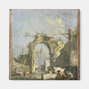 Imán Un capricho - ruinas, siglo XVIII