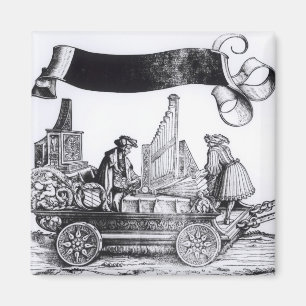 Imán Un carro musical