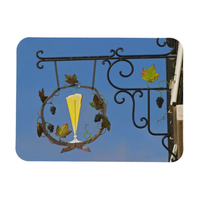 Imán Un cartel de hierro forjado que ilustra el tema (Horizontal)