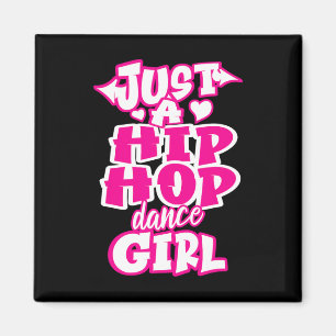 Imán Un Chica De Baile De Hip Hop Bailarina De Baile Da