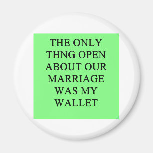 Imán un chiste de divorcio divertido para los hombres