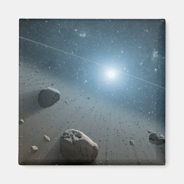 Imán Un Cinturón De Asteroides Alrededor De La Luminosa (Frente)