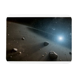 Imán Un Cinturón De Asteroides Alrededor De La Luminosa