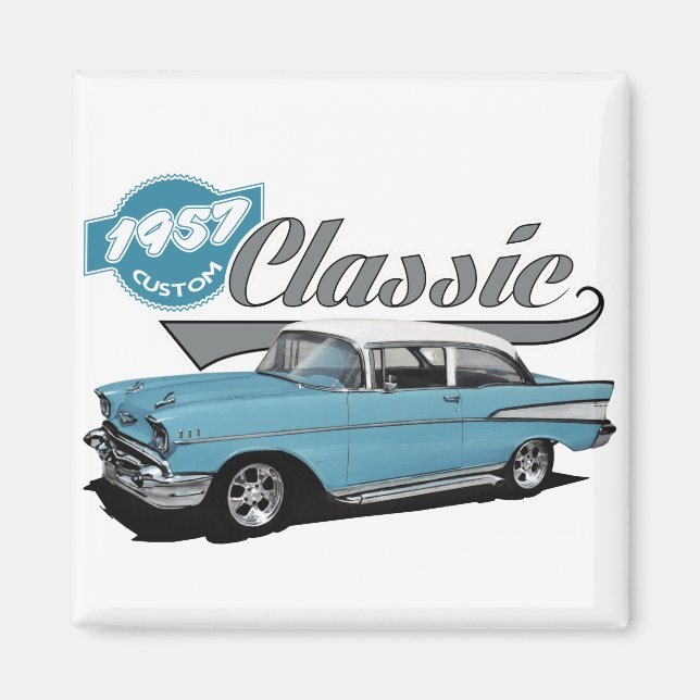 Imán Un clásico azul (Frente)