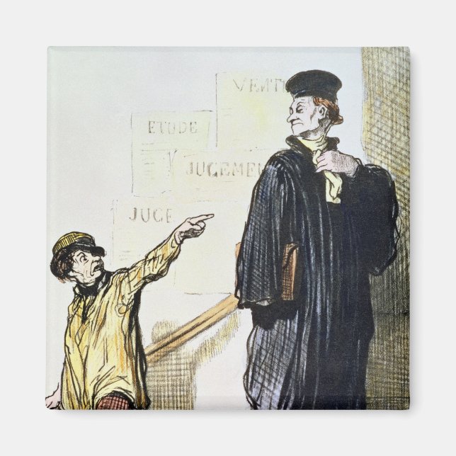 Imán Un cliente insatisfecho (Frente)