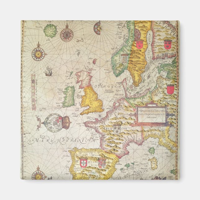 Imán Un código general (Frente)