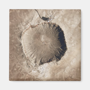 Imán Un cráter del impacto del meteorito