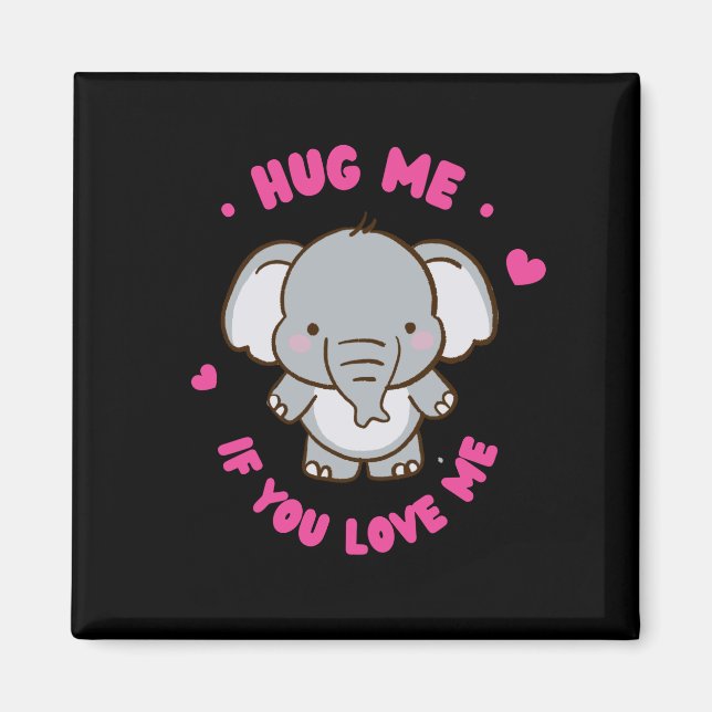 Imán Un Delicioso Elefante (Frente)