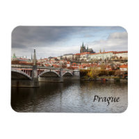 Un día de tormenta en una foto de recuerdo en Prag