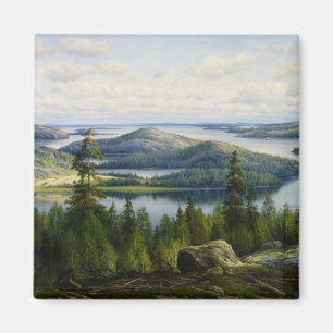 Imán Un día de verano en el lago Paijanne, Waenerberg