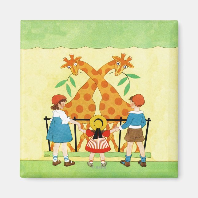 Imán Un Día En El Zoológico (Frente)