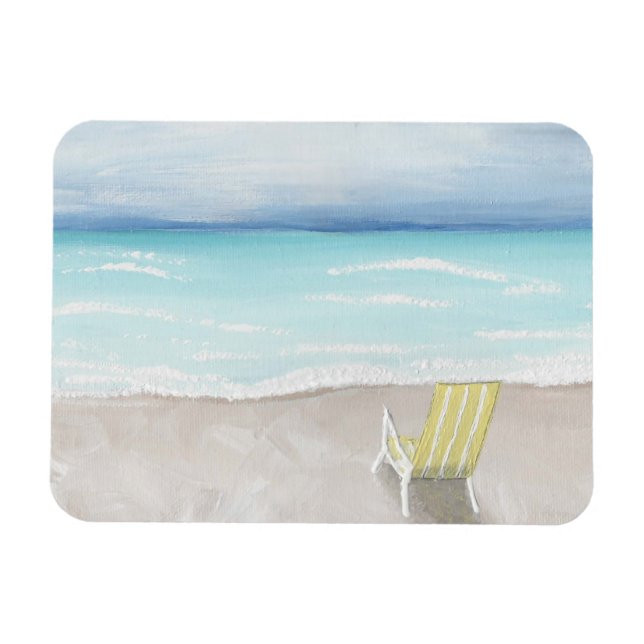 Imán Un día en la playa (Horizontal)